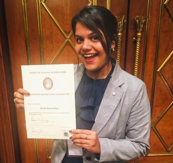 Devati Mallick Certified Sommelier Court of Master Sommeliers