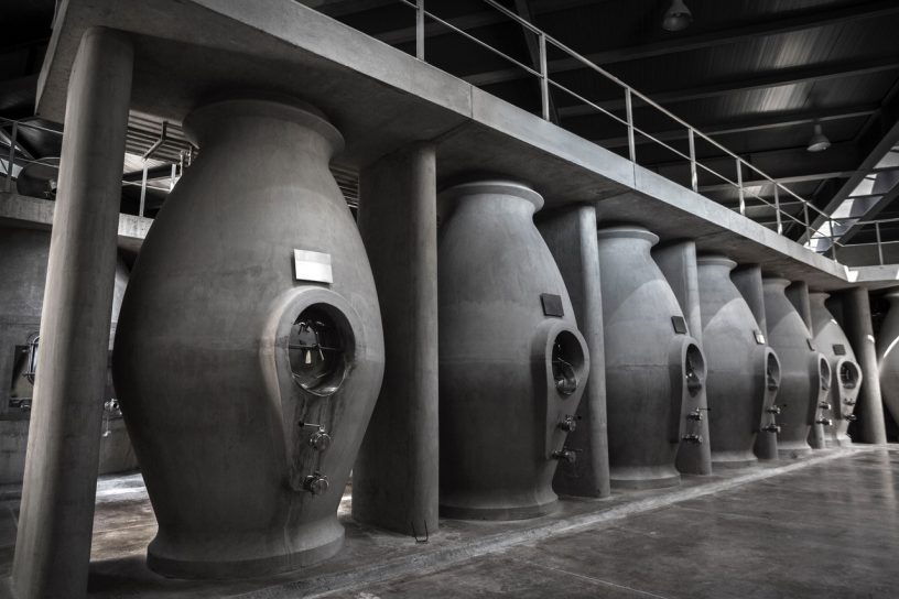 Concrete Eggs at Zuccardi winery